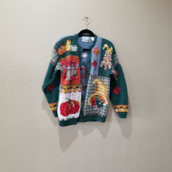 NORTHERN ISLES Small HANDKNIT THANKSGIVING Harvest - Picture 12 of 12